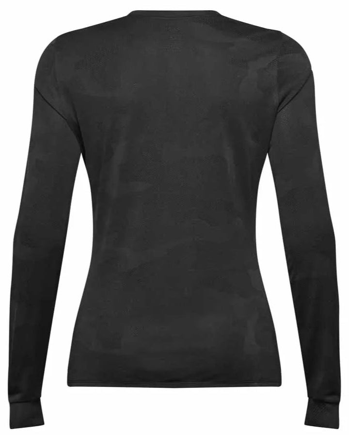 Fox Womens Ranger TRU DRI LS Jersey Black BACK