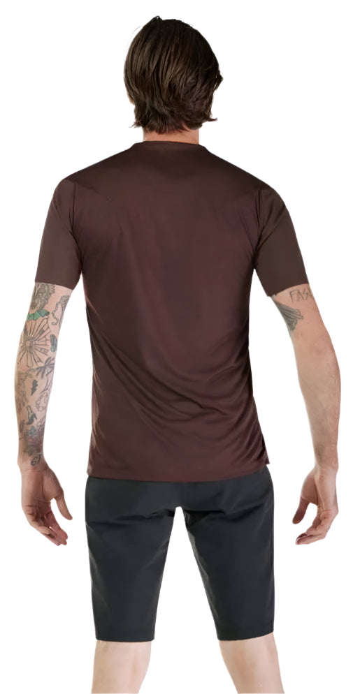 Fox Flexair Pro SS Jersey Cocoa BACK