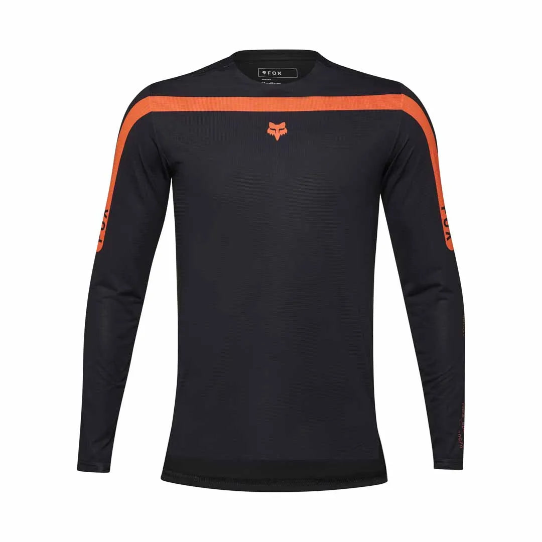 Fox Flexair Aviation Long Sleeve Jersey Dark Sage