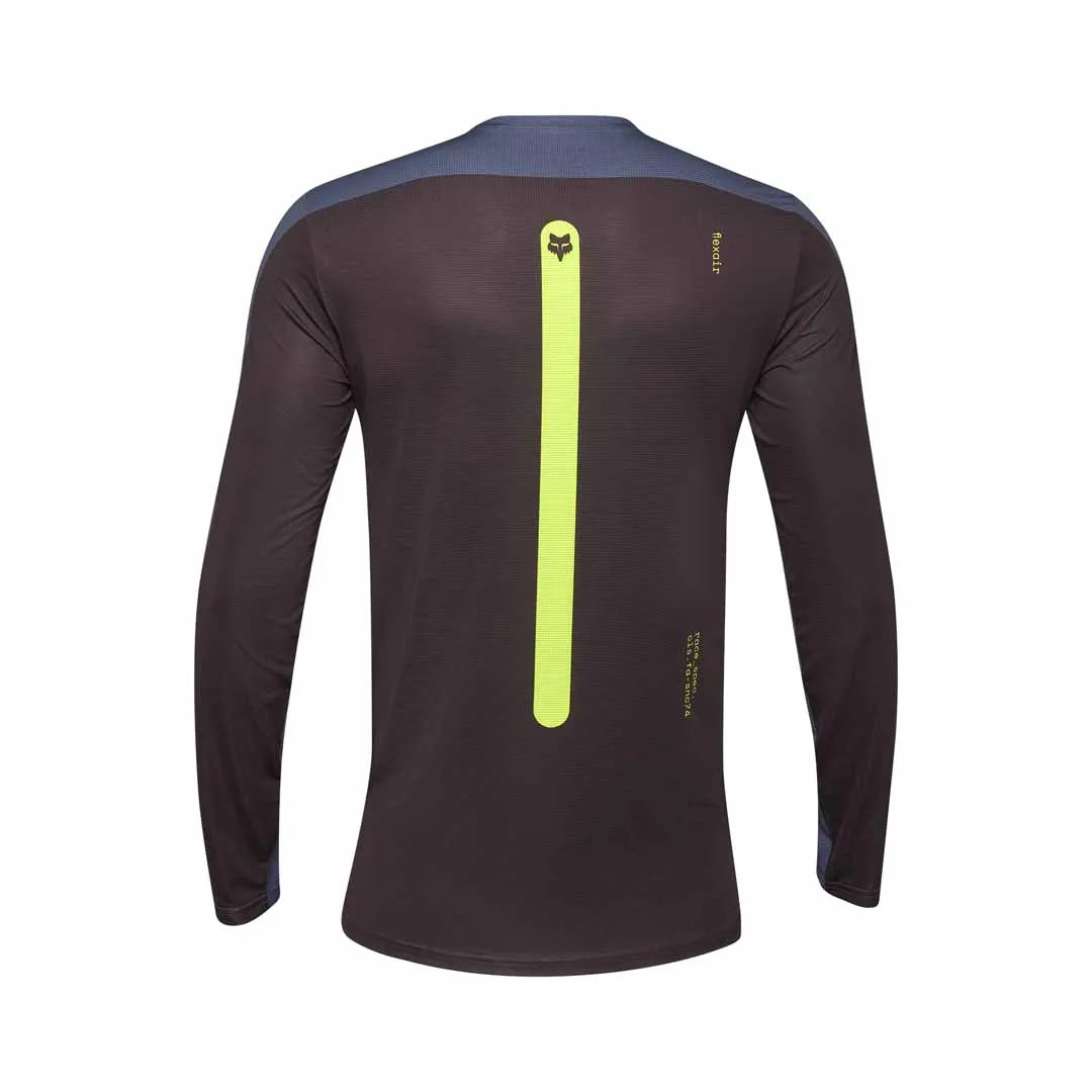 Fox Flexair Aviation Long Sleeve Jersey Graphite