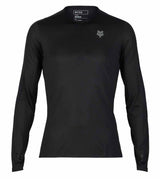 Fox Racing Flexair Ascent Long Sleeve Jersey Black FRONT