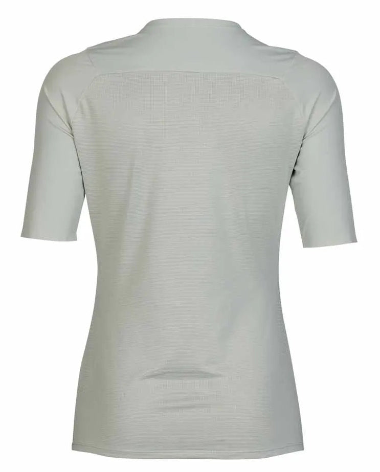 Fox Flexair Ascent Short Sleeve Jersey Gray Vintage BACK