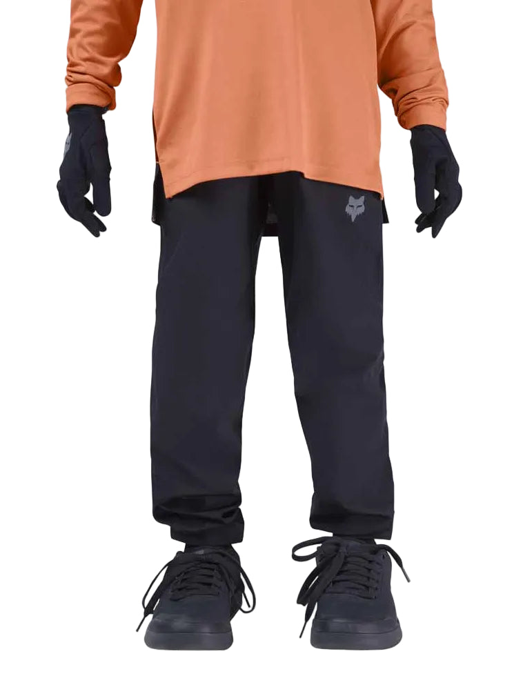 Fox Youth Ranger Water Pant Black FRONT DETAILS
