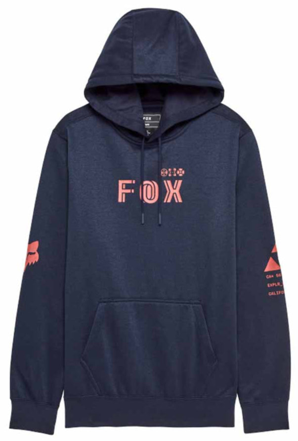 Fox Glyph Tech Fleece Pullover Midnight FRONT