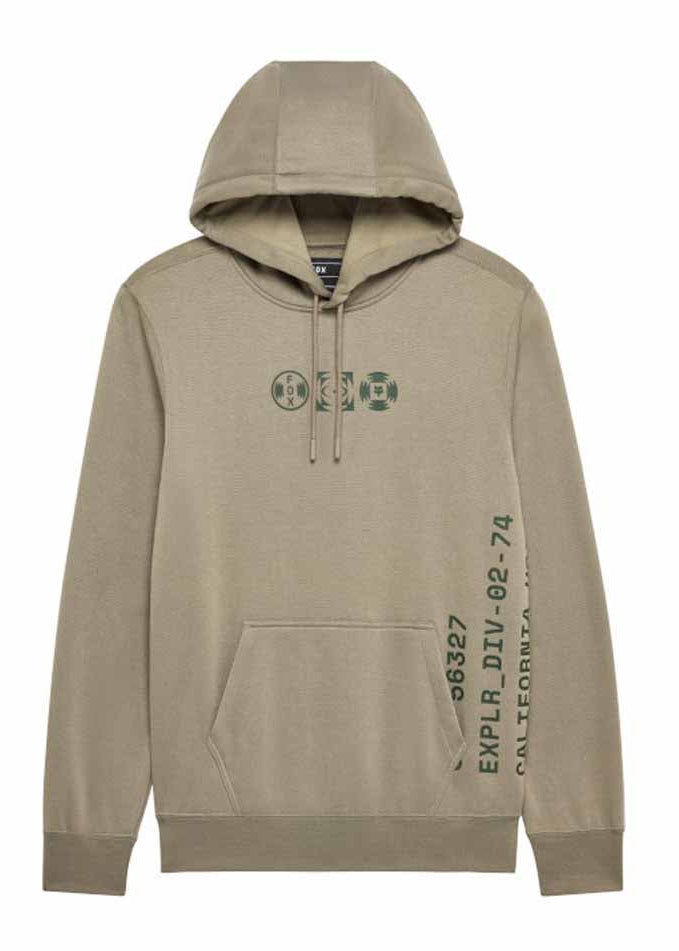 Fox Vision Tech Fleece Pullover Adobe FRONT 