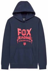 Fox Bolt Fleece Pullover Midnight FRONT 