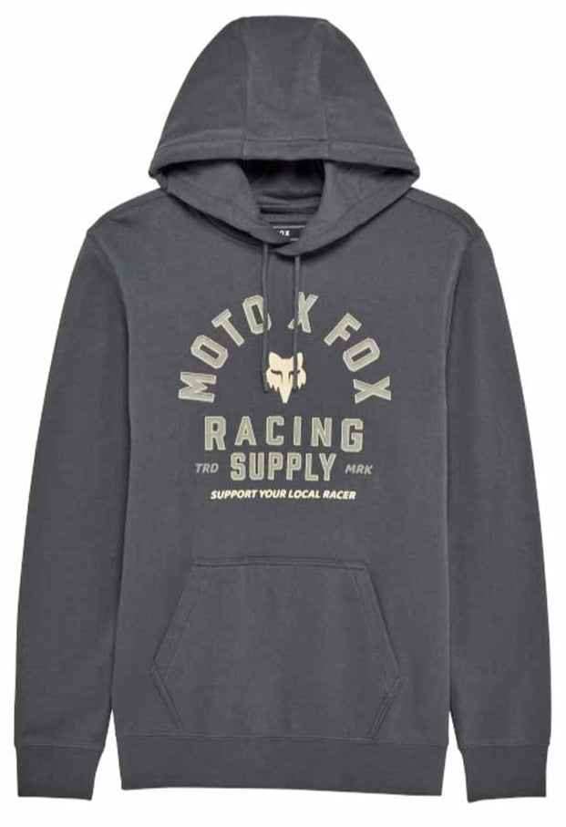 Fox Local Racer Fleece Pullover Dark Shadow FRONT