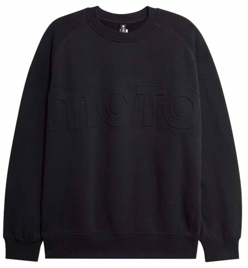 Fox Moto-X Ordersized FLC Crew Black FRONT 
