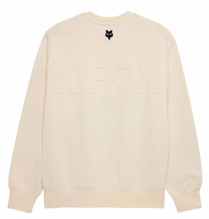 Fox Moto-X Ordersized FLC Crew Off-White BACK