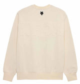 Fox Moto-X Ordersized FLC Crew Off-White BACK