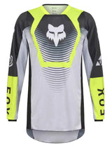 Fox Racing 180 Collect Jersey Gray/Yellow FRONT