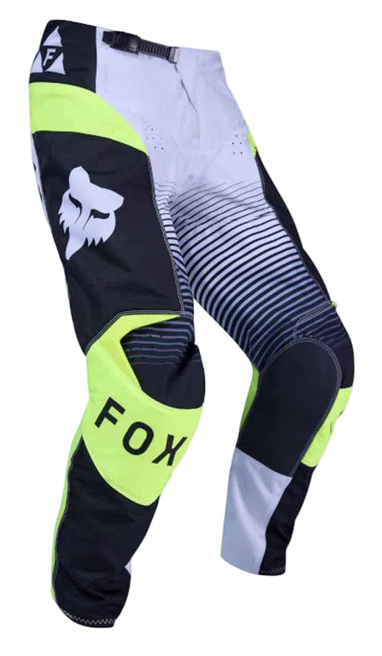 Fox Racing 180 Collect Pant Gray/Yellow FRONT