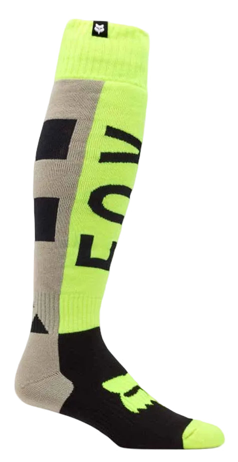 Fox Racing 180 Collect GryYlw Socks