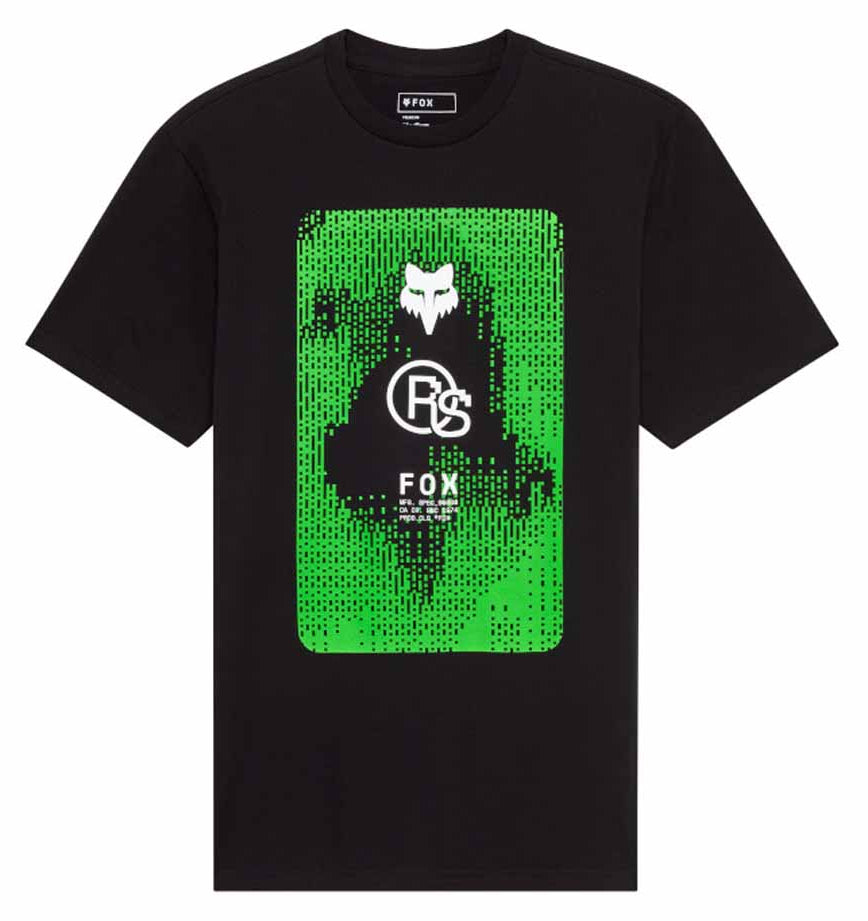 Fox Racing RS SS Premium Tee Black FRONT 