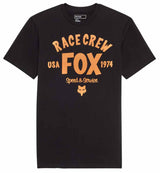 Fox Slogan Short Sleeve Premium Tee Black FRONT