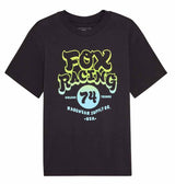 Fox W Racewear SS Tee Black FRONT 
