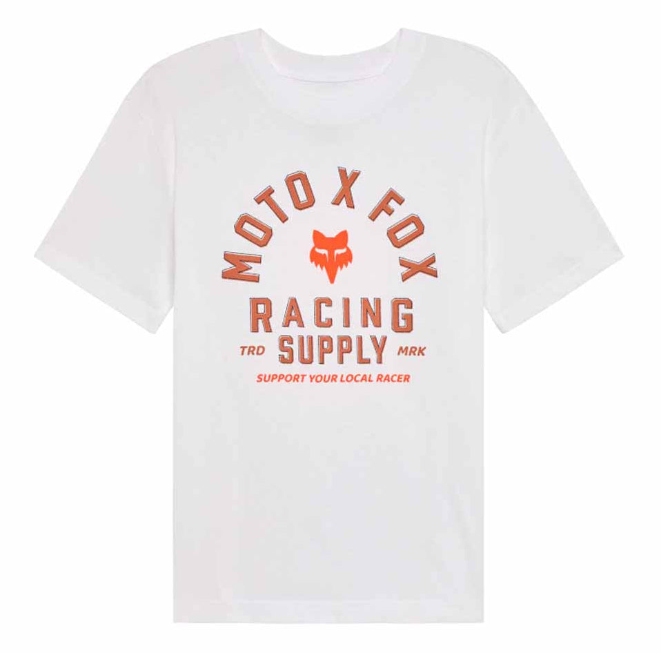 Fox Core Race Short Sleeve Tee White FRONT