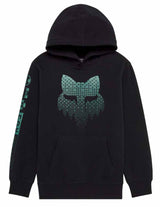 Fox Youth Blur Fleece Pullover Black FRONT