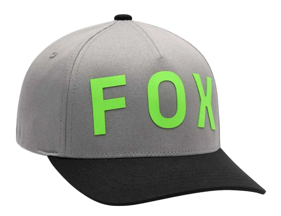 Fox Youth Spire Snapback Hat Light Gray 