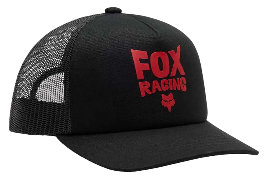 Fox Youth Bolt Mesh Trucker Hat Black