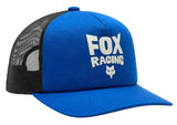 Fox Youth Bolt Mesh Trucker Hat Blue