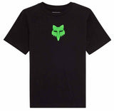 Fox Youth Spire Short Sleeve T-Shirt Black FRONT