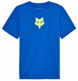 Fox Youth Spire Short Sleeve Tee Blue FRONT
