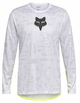 Fox Ranger LS Jersey Lunar SE White FRONT