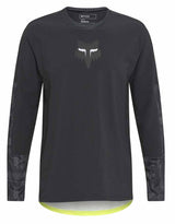 Fox Defend Thermal Jersey Lunar SE Black FRONT 