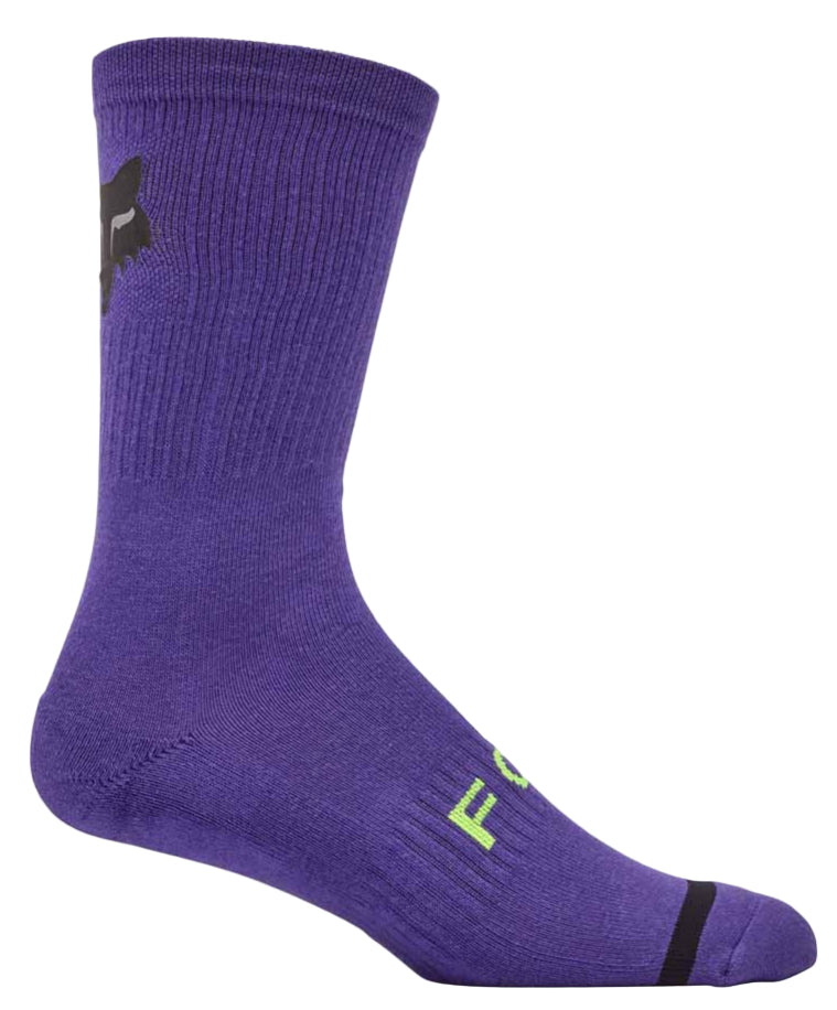 Fox 8" Defend Lunar SE Sock Grape 