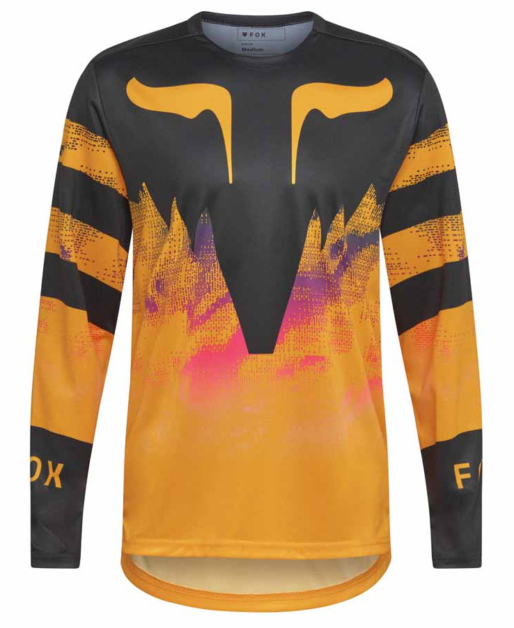 Fox Ranger LS Jersey Kairos Tangerine FRONT