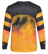 Fox Youth Ranger Long Sleeve Jersey Kairos Tangerine BACK