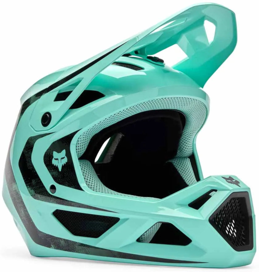 Fox Rampage Kairos Turquoise Helmet