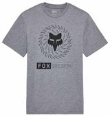 Fox Kairos SS Tech Tee Heather Graphite  FRONT