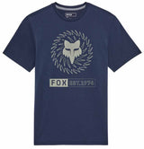 Fox Kairos SS Tech Tee Midnight Shirt FRONT
