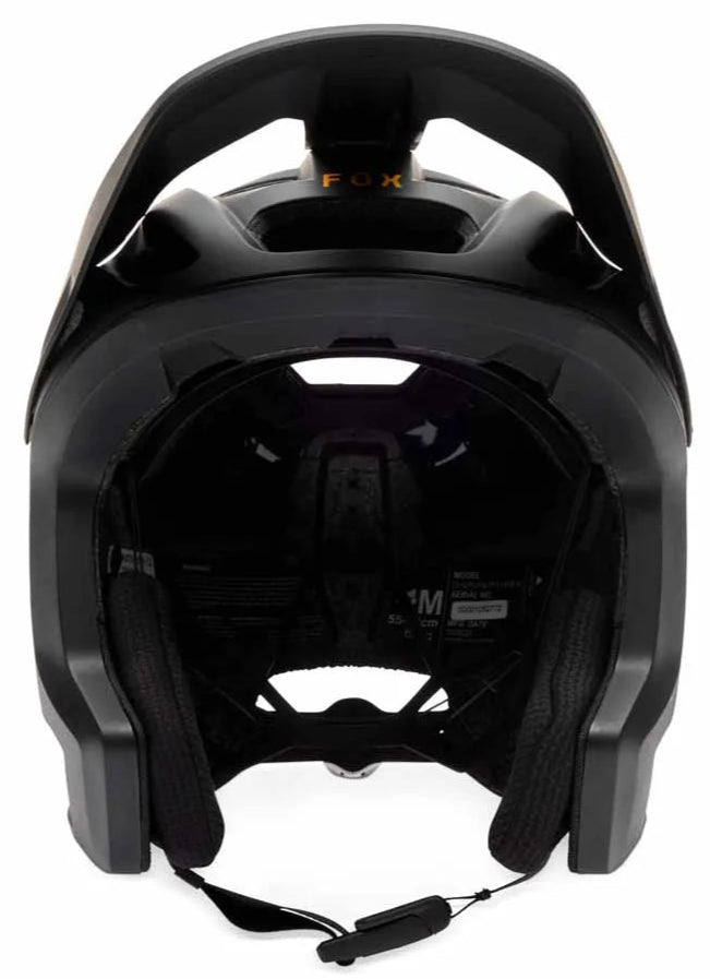 Fox Dropframe Pro Kairos Black Helmet
