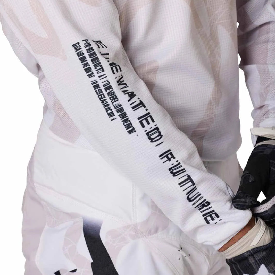 Fox Racing 180 Diffuse SE Jersey White DETAILS