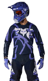 Fox Racing Fox 180 Diffuse SE Jersey Blueberry FRONT FACING MODEL