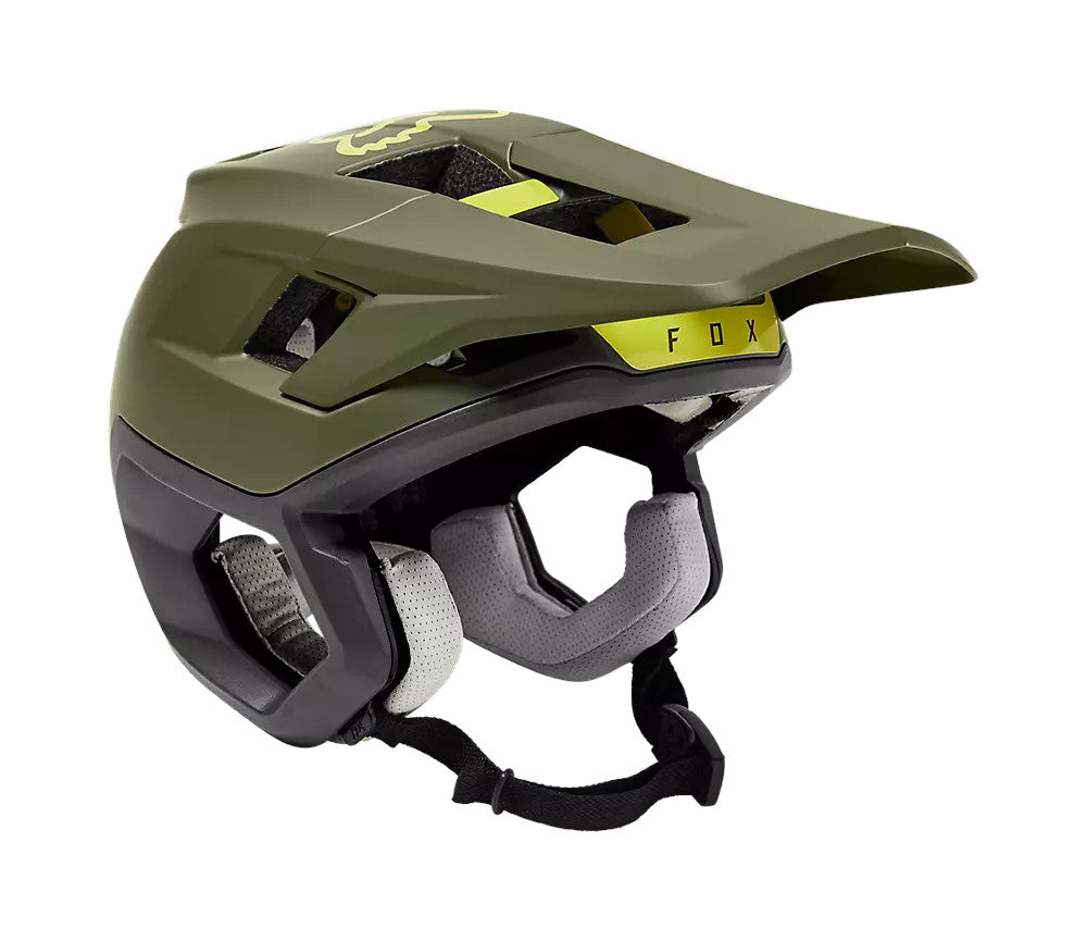 FOX Dropframe Pro MTB Helmet Olive Green