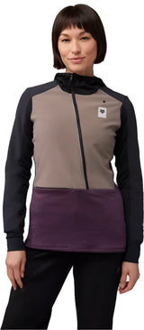 FOX WOMENS DEFEND THERMAL HOODIE FRONT