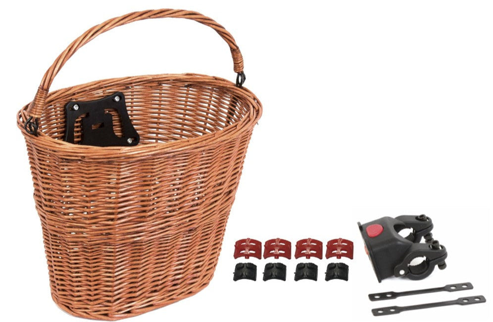 Bikecorp Front Tan Bicycle Basket