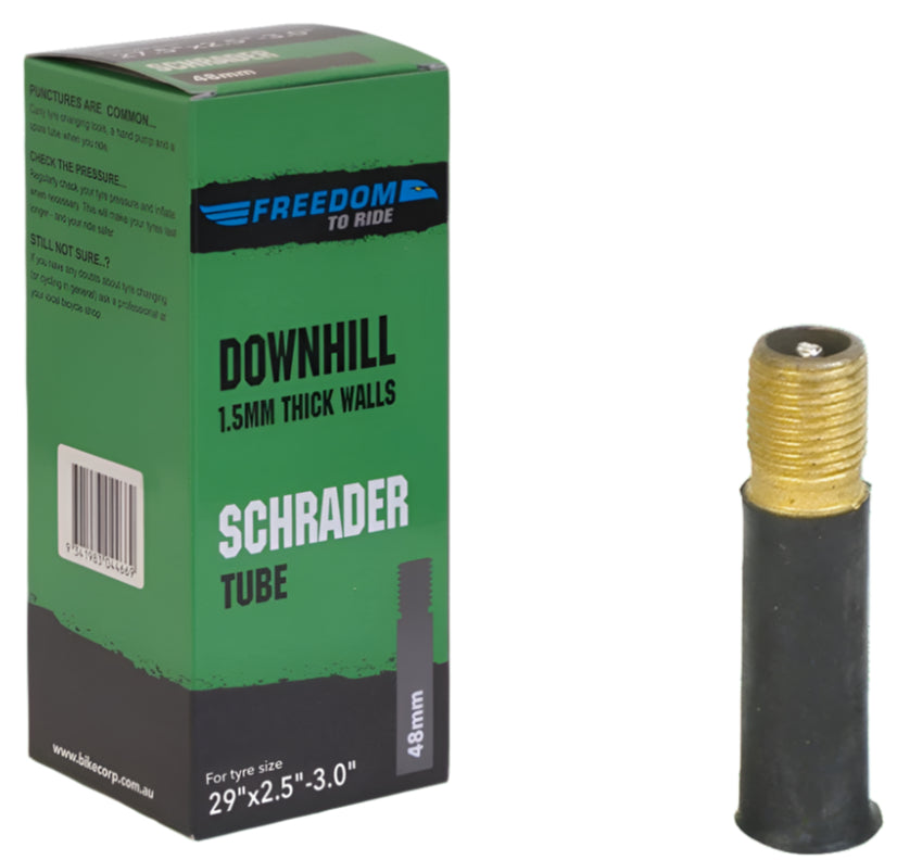 Freedom Tube Downhill Schrader Valve 29"x2.5-3.0" 48mm
