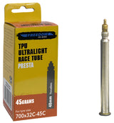 Freedom TPU Ultralight Gravel Tube 700x32-45C 48mm Tubeless Black Valve