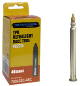 Freedom TPU Ultralight Gravel Tube 700x32-45C 60mm Tubeless Black Valve