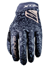 Five 25 XR-Lite Tattoo Black/Gold Gloves