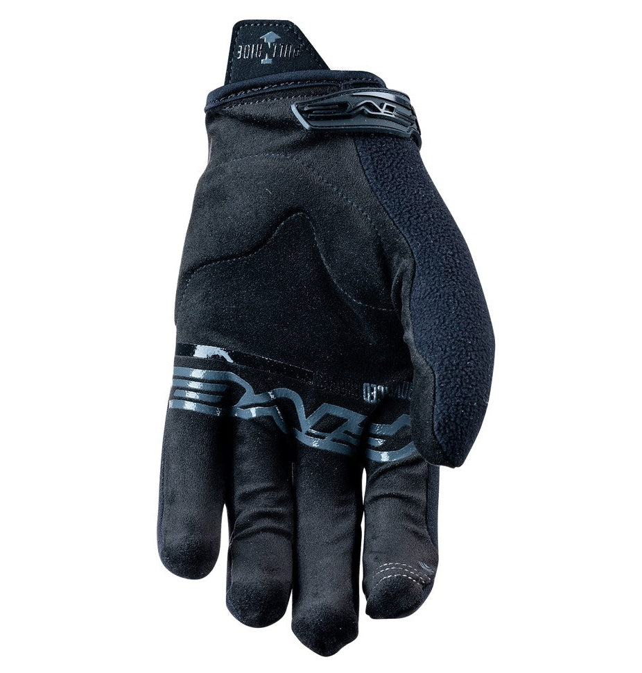 Five 25 WB Windbreaker Black Gloves