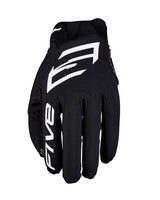 Five Race Pro Black Gloves 25
