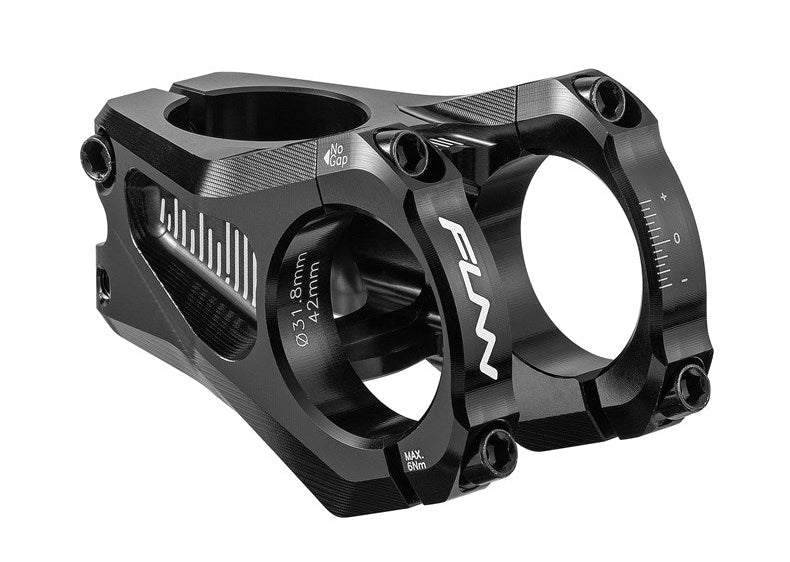 Funn Equalizer Stem 42mm Length 0° Rise Black