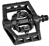 Funn Ripper V2 SPD Compatible Clipless Pedals Double Sided Black