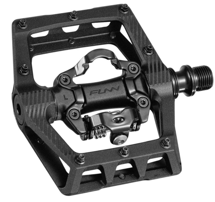 Funn Ripper V2 SPD Clipless Pedals Single-Sided Black